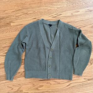 Talbots Olive Knit Sweater